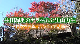 １００年先も持続可能な生田緑地の里山づくりPR動画